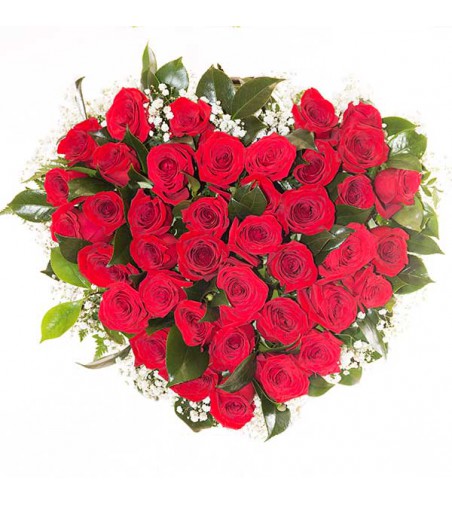 CORAZÓN DE ROSAS